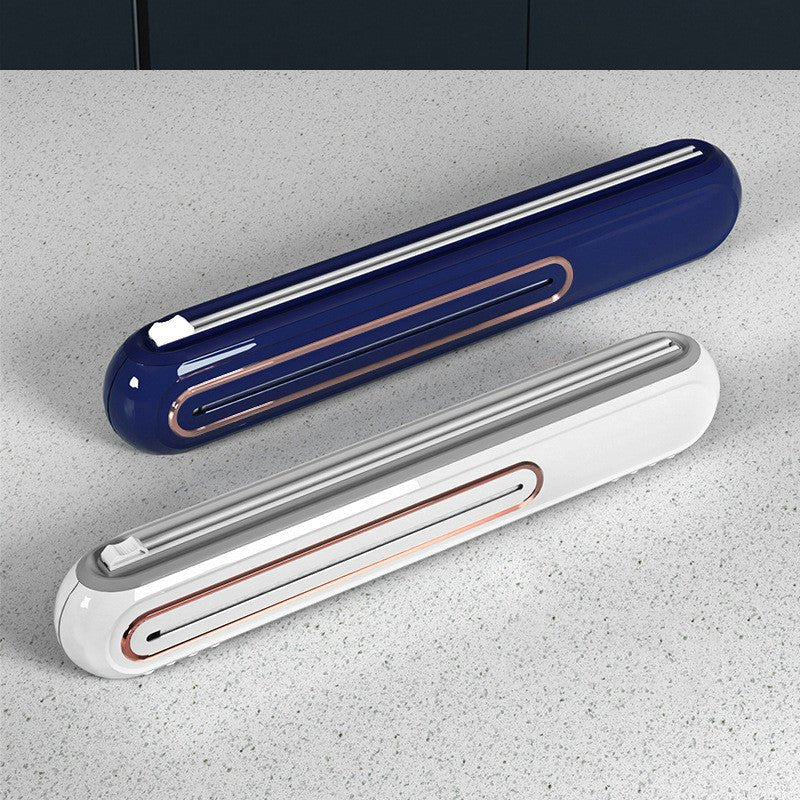 Creative Can Hang Magnetic Cling Film Cutter For Home Kitchen - AllSellorg