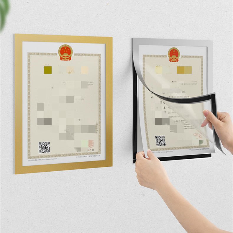 Office Business License Box Wall Sticker - AllSellorg