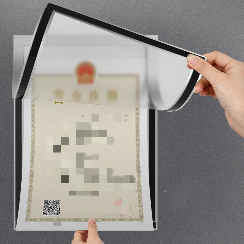 Office Business License Box Wall Sticker - AllSellorg